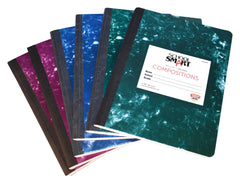 PAPER COMP BOOK 9.75X7.5 SCHOOL SMART 100 SHTS PK OF 6