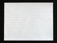 PAPER COMPOSITION 3/8 LW/RULE 7X8.5 WHT SCHOOL SMART REAM