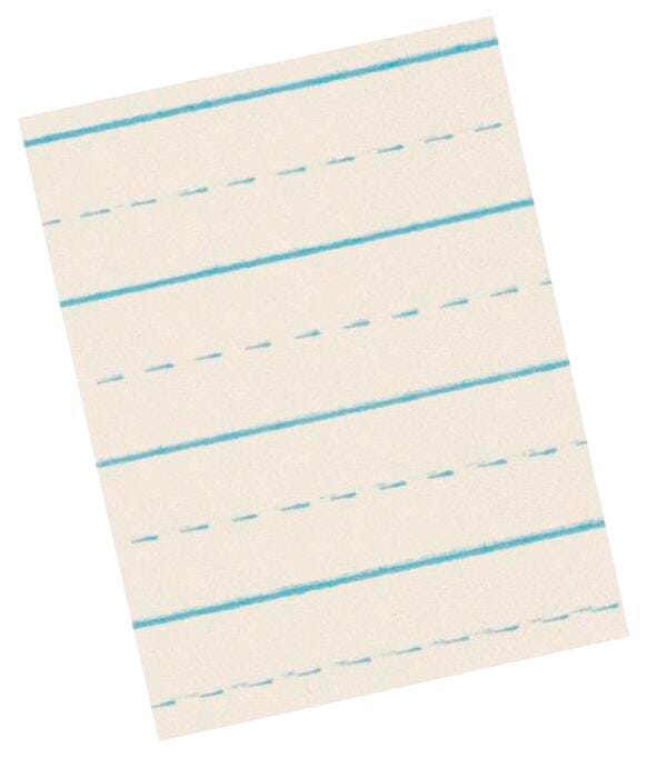 PAPER MNSCRPT 11X8.5 1/2IN RULED LW SCHOOL SMART REAM