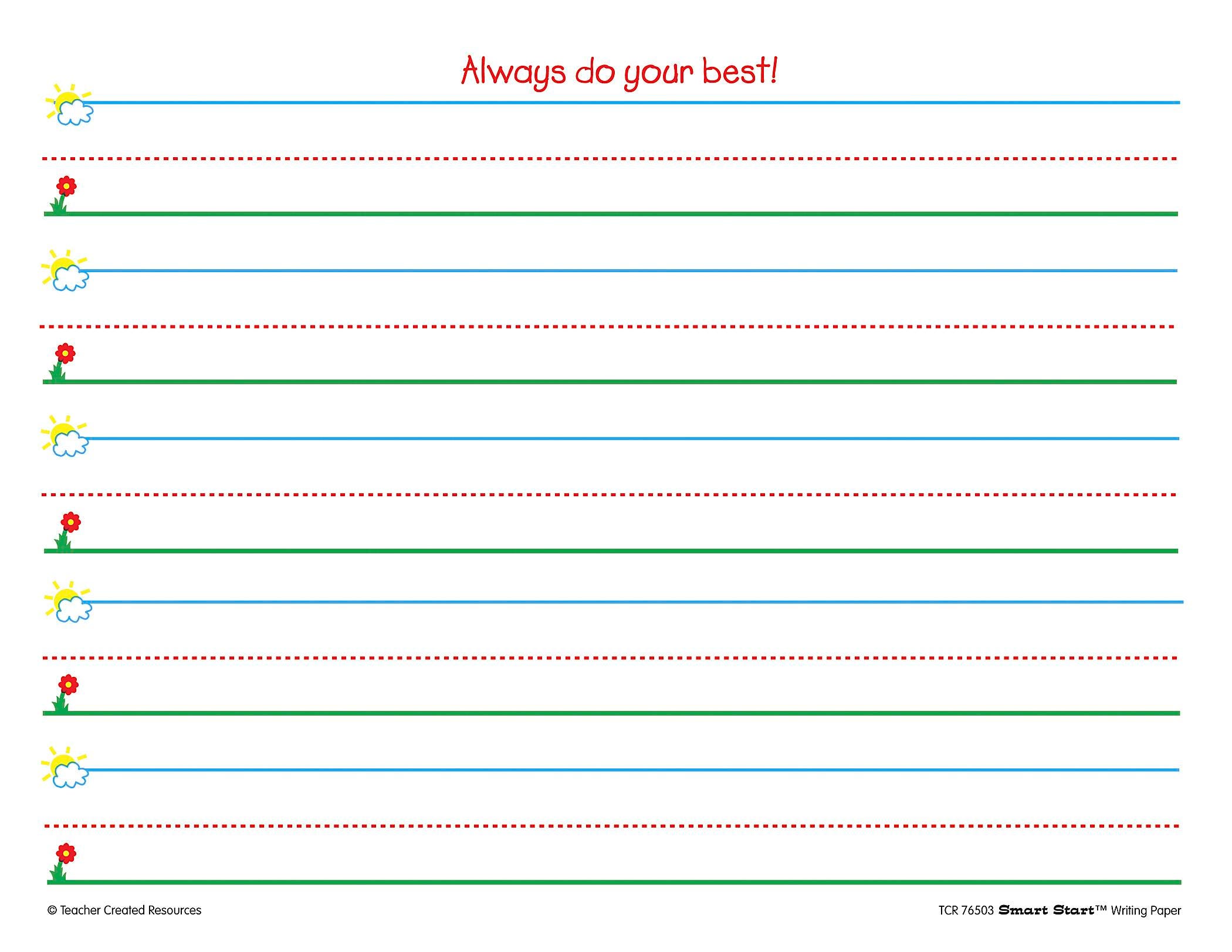 PAPER WRITING K-1 SMART START 360 SHEETS