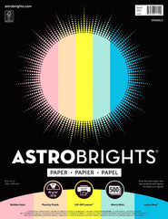 PAPER COPIER 8.5X11 24 LB SPRINKLE ASST ASTROBRIGHT REAM