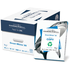 PAPER RECYCLED 8.5X11 IN HAM86700 5000 SHTS