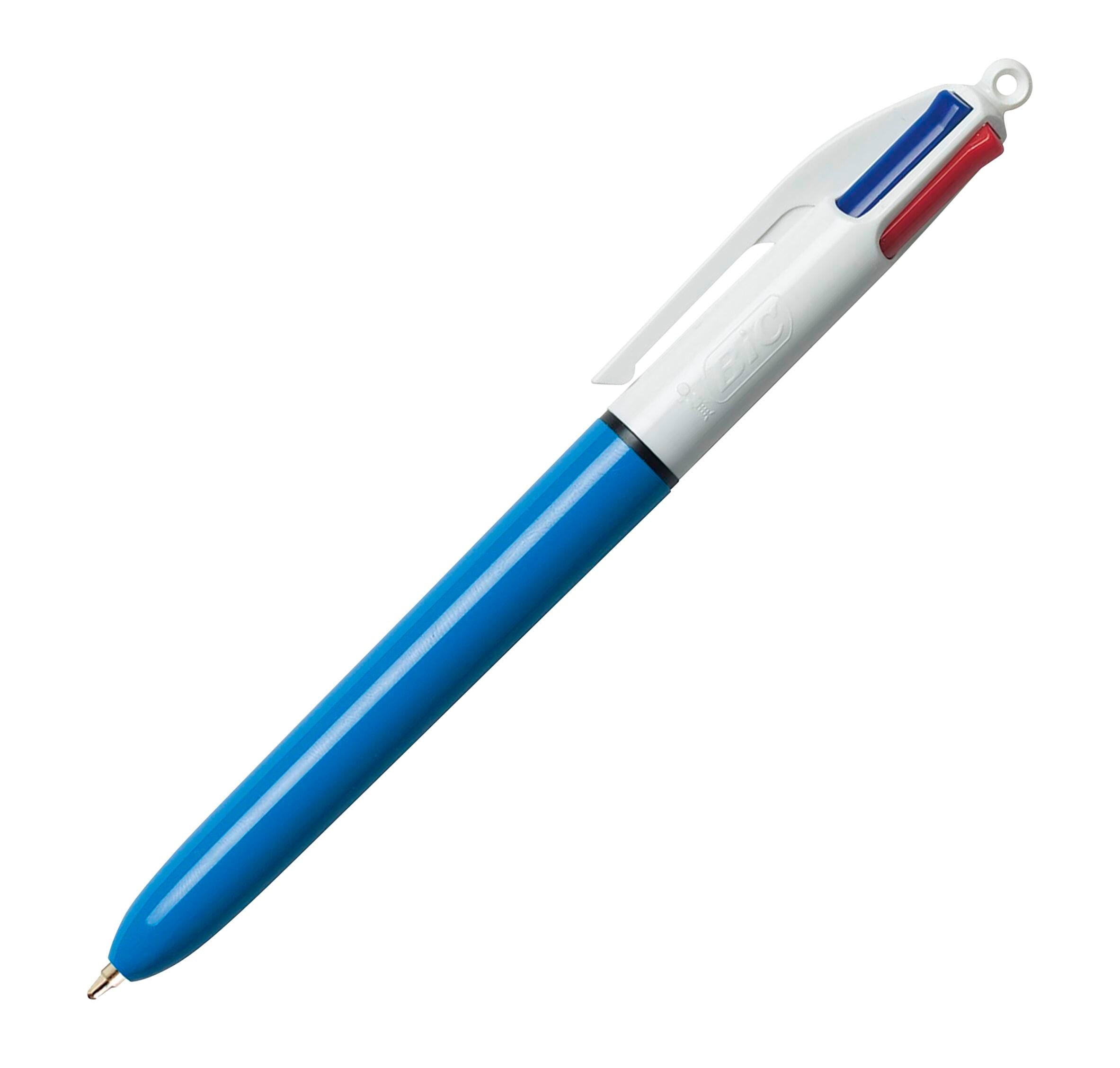 PEN BALLPT RETRAC WE/BLUE W/BL/BE/RD/GRN INKS BICMM11