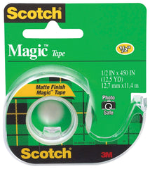 TAPE MAGIC 0.50 IN X 450 IN W/DISPENSER