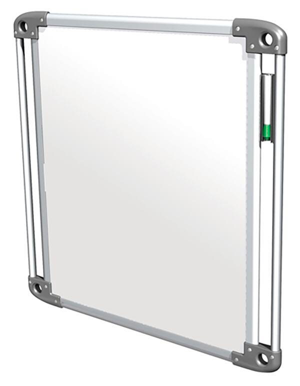 TABLET - GHENT - NEXUS DOUBLE SIDED PORTABLE WHITEBOARD TABLET - 1 BOARD - 28 H X 28 W IN