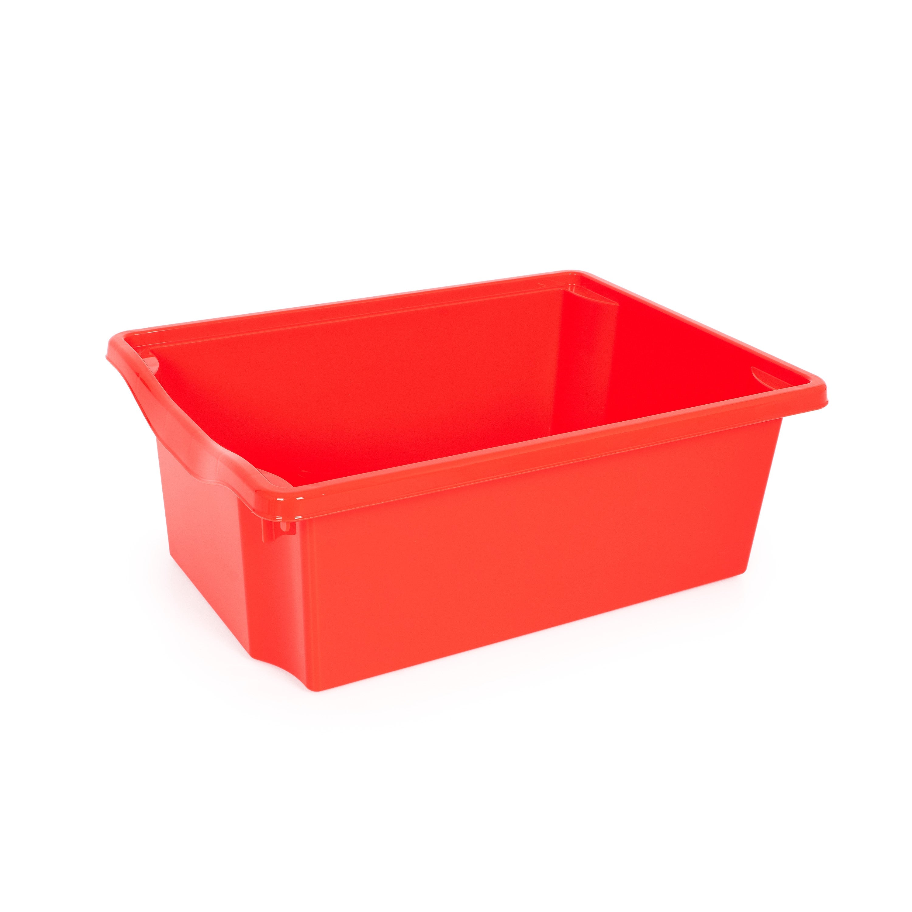 Monarch 20L extra strong storage tray - Red