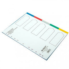 MODEST DIVIDER 5 COL PVC MS 105