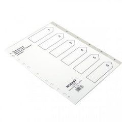 MODEST DIVIDER 1- 6 GREY PVC MS 106