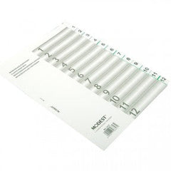 MODEST DIVIDER 12 COL GREEN PVC MS 1212