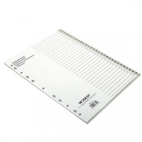 MODEST DIVIDER 1-31 GREY PVC MS 131