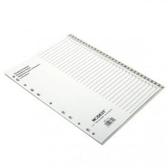 MODEST DIVIDER 1-31 GREY PVC MS 131