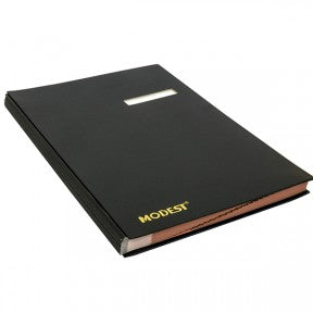 MODEST SIGNATURE BOOK 20 P 1403 BLACK