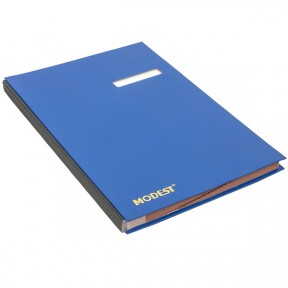 MODEST SIGNATURE BOOK 20 P 1403 BLUE