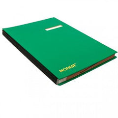 MODEST SIGNATURE BOOK 20 P 1403 GREEN