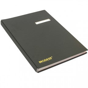 MODEST SIGNATURE BOOK A - Z 1404 BLACK