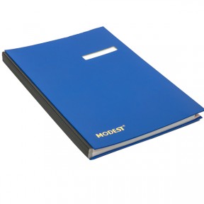 MODEST SIGNATURE BOOK A - Z 1404 BLUE