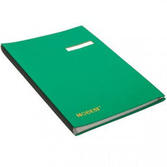 MODEST SIGNATURE BOOK A - Z 1404 GREEN