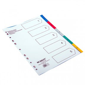 MODEST DIVIDER 5 COL PVC W/ N MS 205