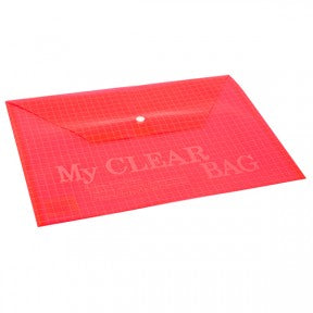 MODEST MY CLEAR BAG F/S 209 RED