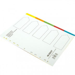 MODEST DIVIDER 5 COL PAPER W/N MS 401