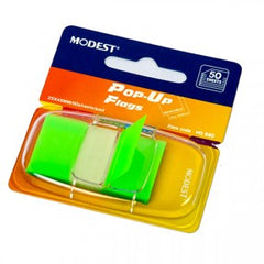 MODEST POST IT FLAGS MS 680 GREEN