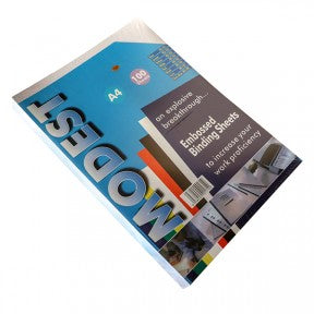 MODEST BINDING SHEET A4 WHITE