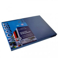 MODEST BINDING SHEET A3 BLUE