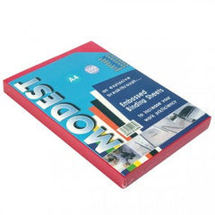 MODEST BINDING SHEET A4 RED