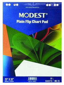 MODEST FLIPCHART PAD MS 25