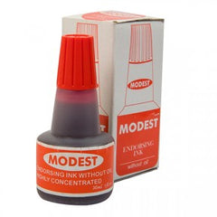 MODEST STAMP PAD INK RED