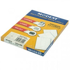 MODEST LASER LABELS 105 X 41 mm 14 L MS 90018