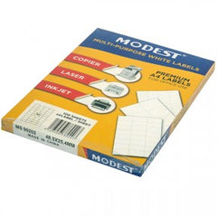 MODEST LASER LABELS 48.5 X 25.4 mm 44 L MS 90202