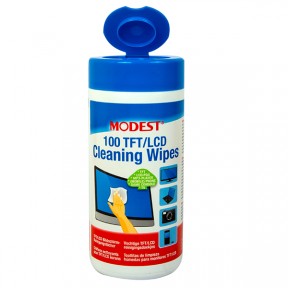 MODEST COMPUTER CLEANING WIPES 100