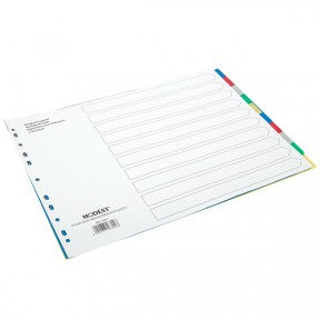 MODEST DIVIDER 10 COL PVC A3 1001