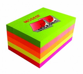 MODEST POST IT PAD 3 x 4 MS 6570 NEON