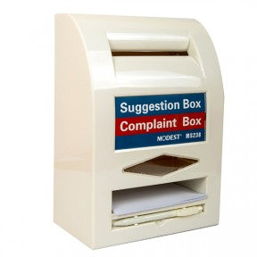 MODEST SUGGESTION BOX L.GREY K 238