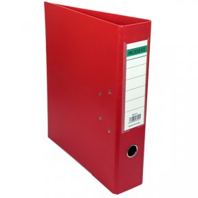 MODEST PVC BOX FILE FS 3\" MS 612 Red