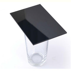 Cast Acrylic 3mm Sheet - Solid Black 1000 x 500mm