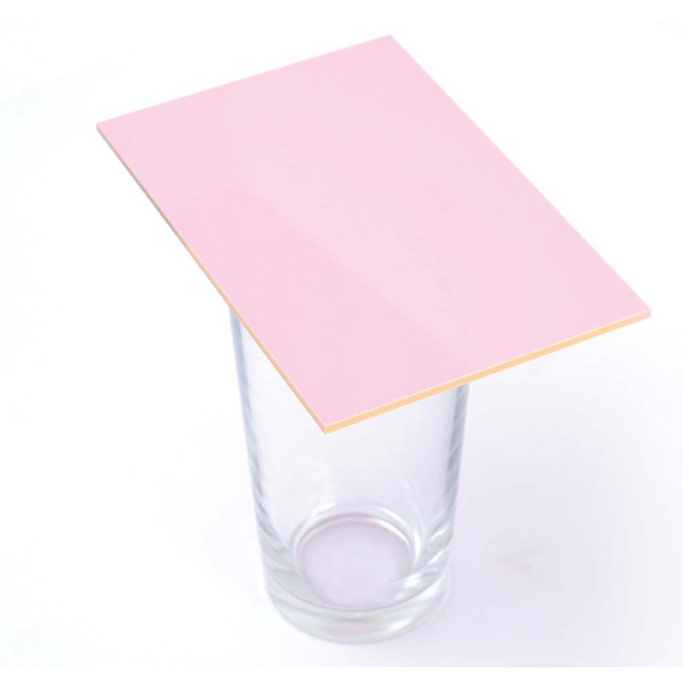 Cast Acrylic 3mm Sheet - Solid Pink 1000 x 500mm