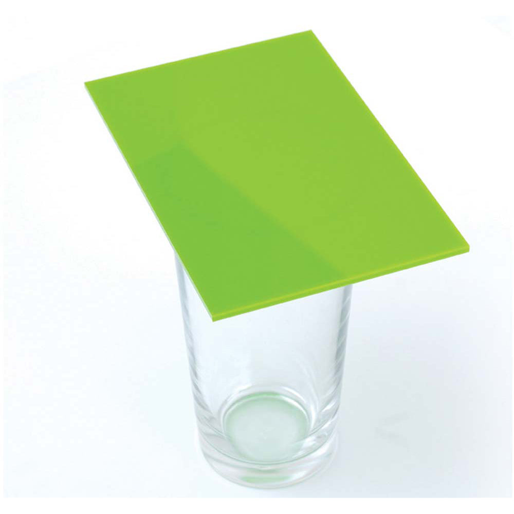 Cast Acrylic 5mm Sheet - Solid Lime Green 1000 x 500mm