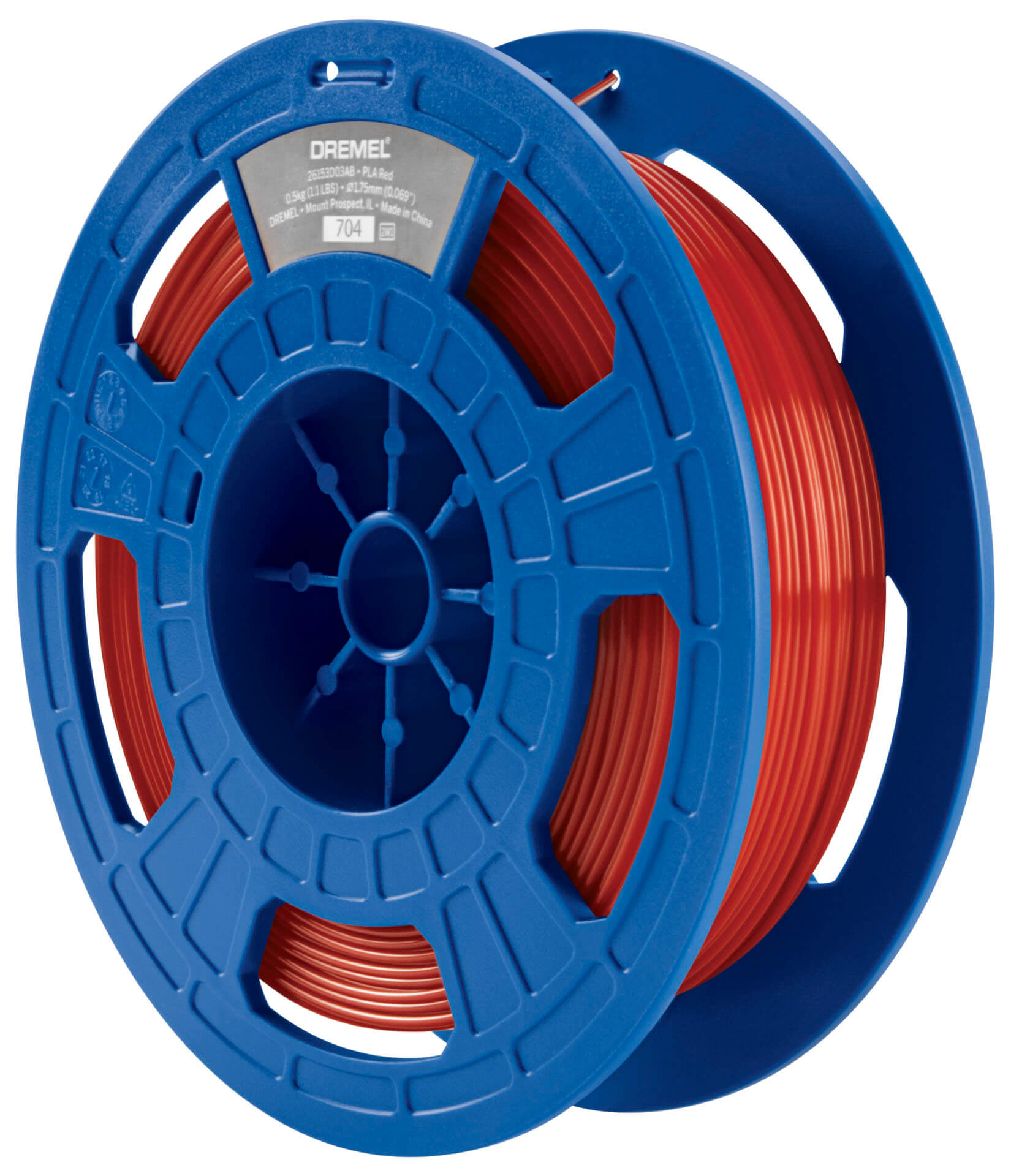 Dremel 3D PLA Filament Red