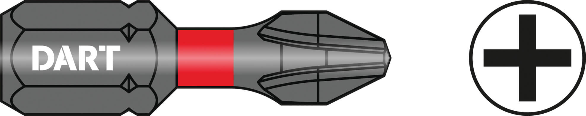 Impact Driver Bit PH1 x 25mm - Pack of 10