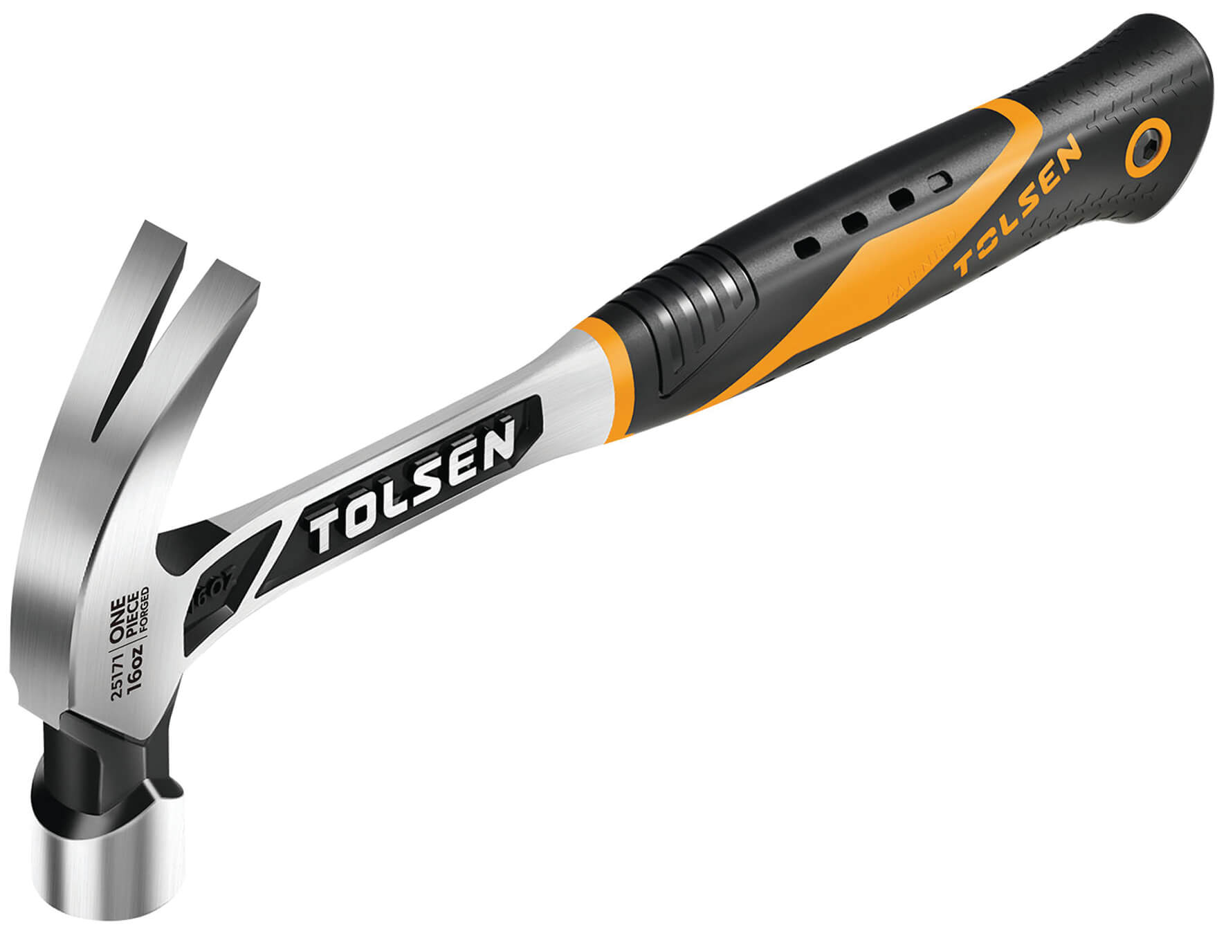 Pro Claw Hammer Solid Steel Shaft - 16oz