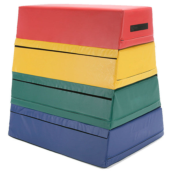 DS Foam Vaulting Box - 4 Layers (Multicolor)