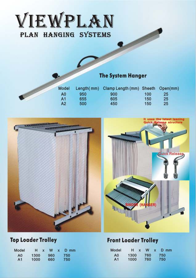 VIEW PLAN A2 TOP LOADING TROLLEY