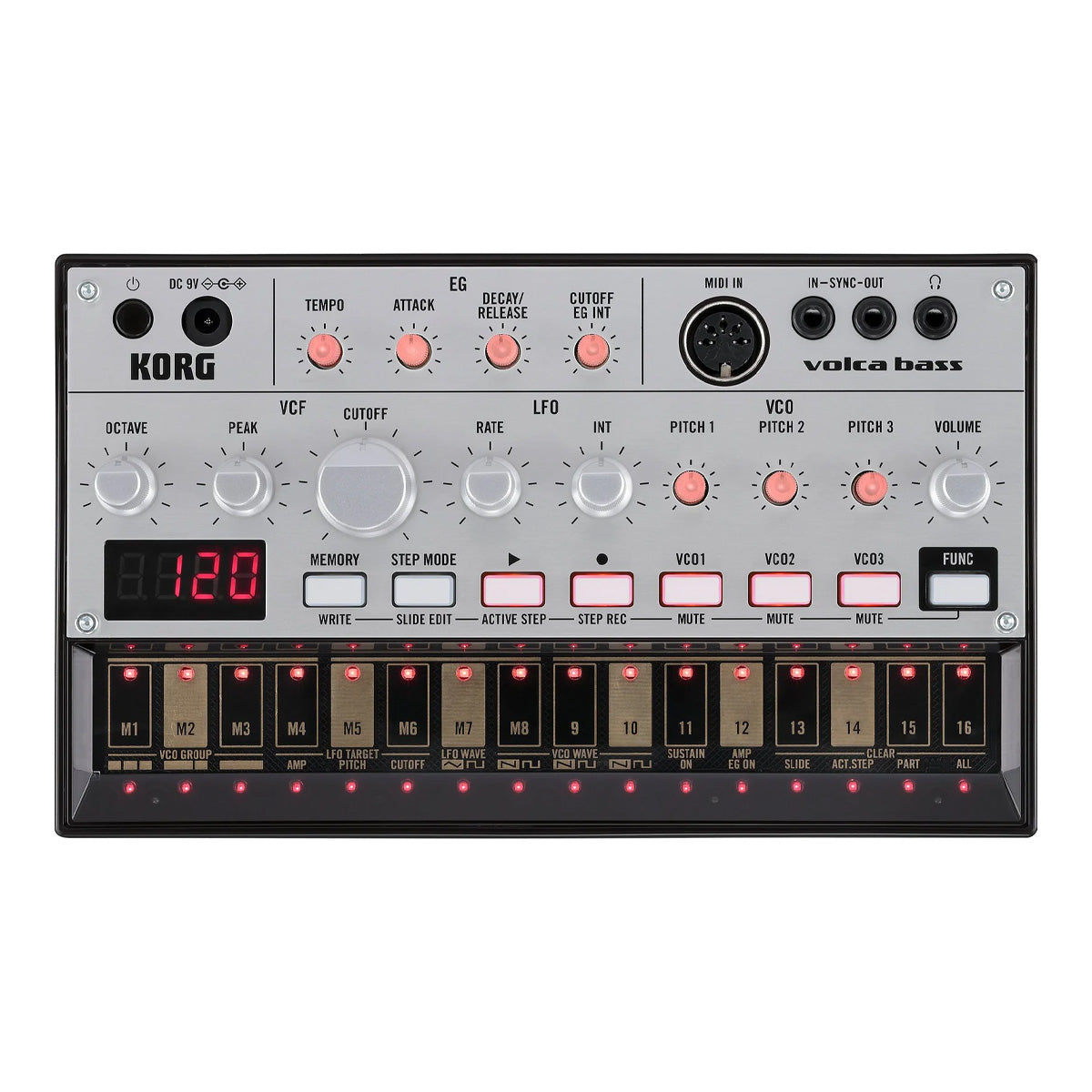 Korg Volca Bass analogue synthesiser