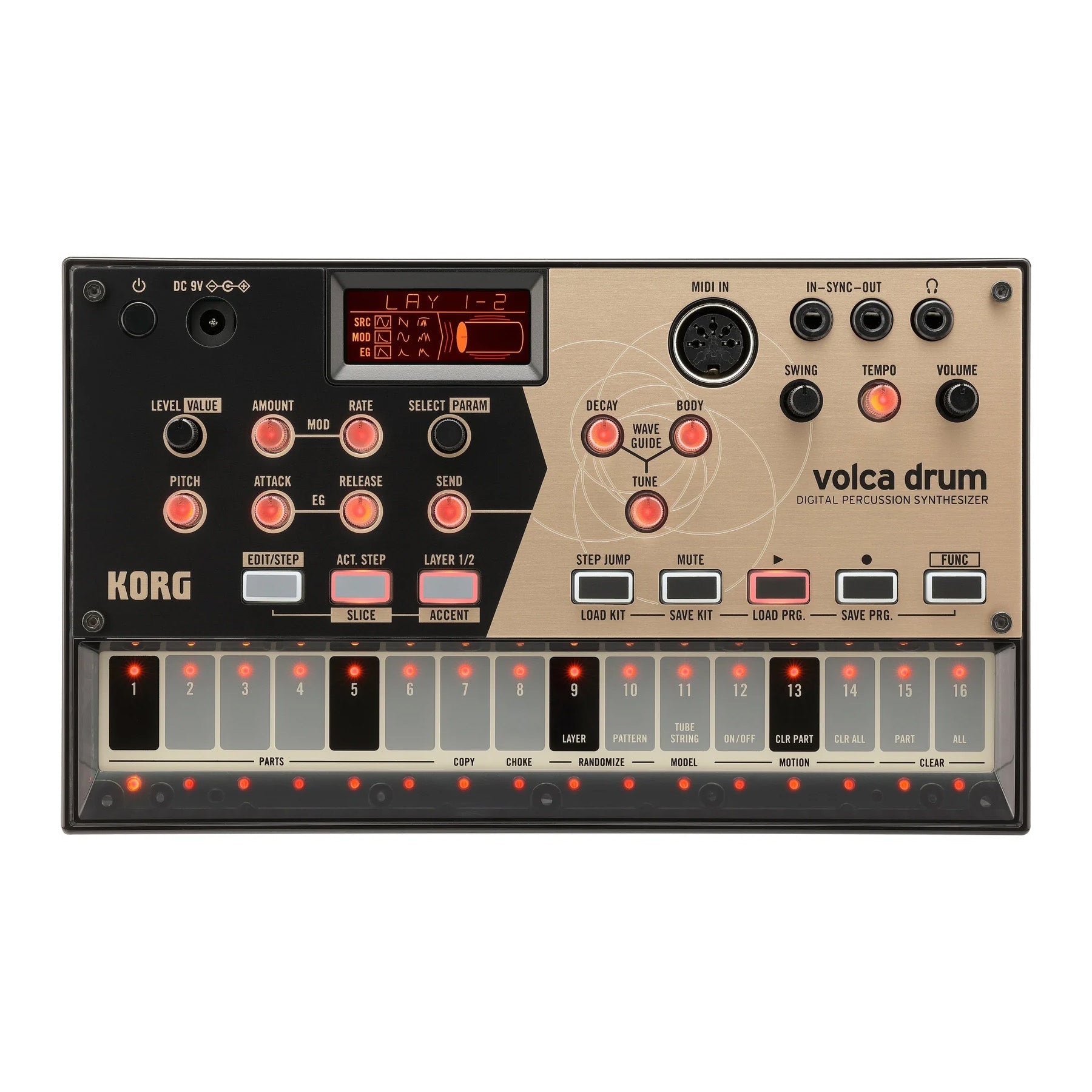 Korg Volca Drum digital percussion synthesiser