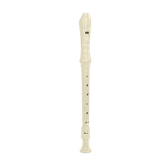 Percussion Plus PP1612 descant recorder - Solid matt ivory
