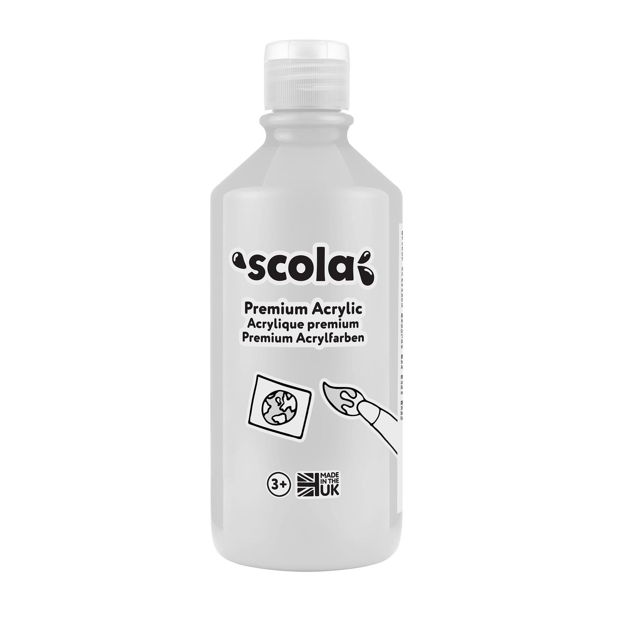 SCO ACRYLIC 500ML WHITE