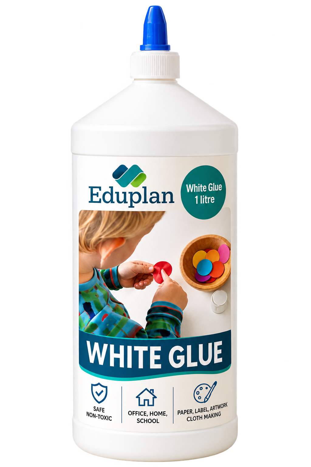 Eduplan White  Glue 1 Litres